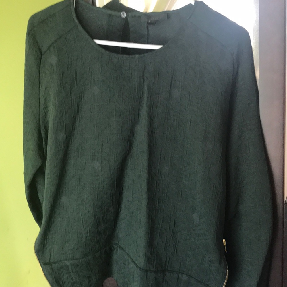 Dark green shirt